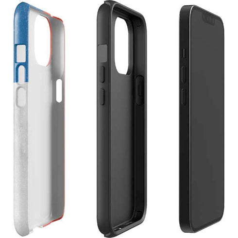 Chile Flag Distressed iPhone 15 Plus Impact Case